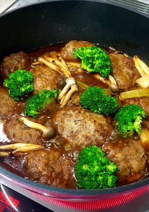 卵なし☆ふわふわやわらかハンバーグ☆-レシピのメイン写真