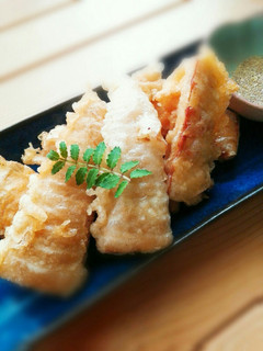旬を食す。筍の天ぷら。-レシピのメイン写真