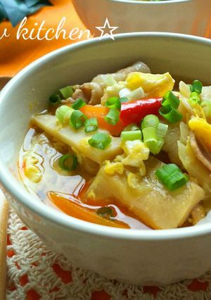 高野豆腐入り☆まろやかサンラータン-レシピのメイン写真