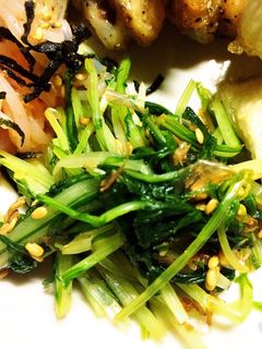 水菜のおひたし-レシピのメイン写真