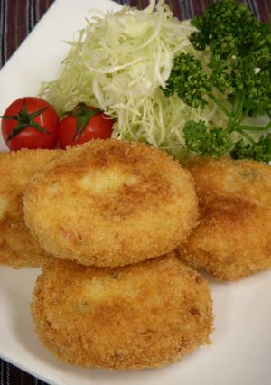 松茸風味！家庭食堂のコロッケ♬-レシピのメイン写真