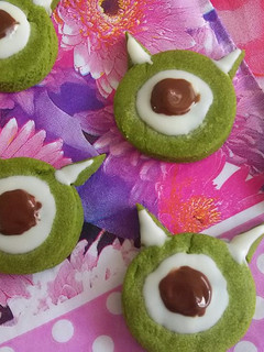 モンスターズインク☆マイクデコクッキー-レシピのメイン写真