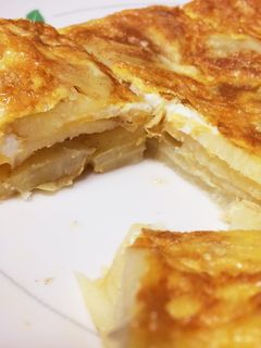卵焼き器で簡単☆スパニッシュ・オムレツ-レシピのメイン写真