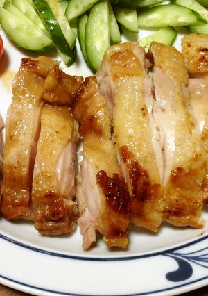 塩麹とたまり醤油漬け鶏モモ肉の照り焼き-レシピのメイン写真