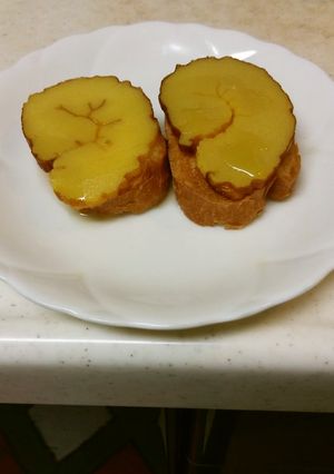 オリーブオイルでだて巻きスイーツ-レシピのメイン写真