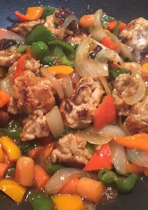 【揚げない簡単】豚薄切り肉で酢豚-レシピのメイン写真