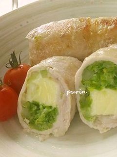キャベツとチーズの豚肉巻き-レシピのメイン写真