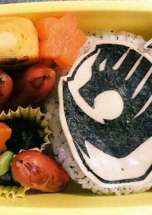 海苔アート(獅子レット)-レシピのメイン写真
