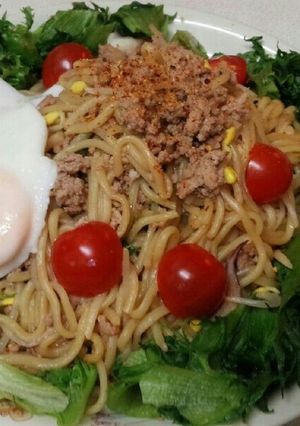 無油イカ焼きそば（血管ダイエット1105-レシピのメイン写真