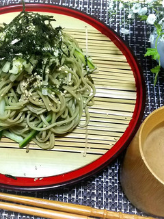 ゴマだれ茶蕎麦-レシピのメイン写真