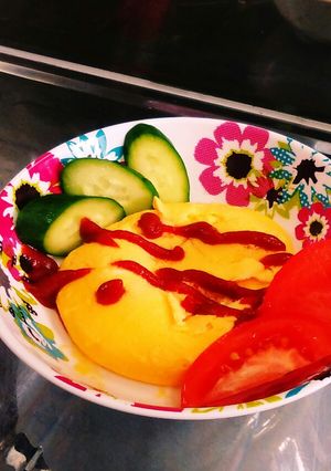 レンジで簡単オムレツ(❔)-レシピのメイン写真