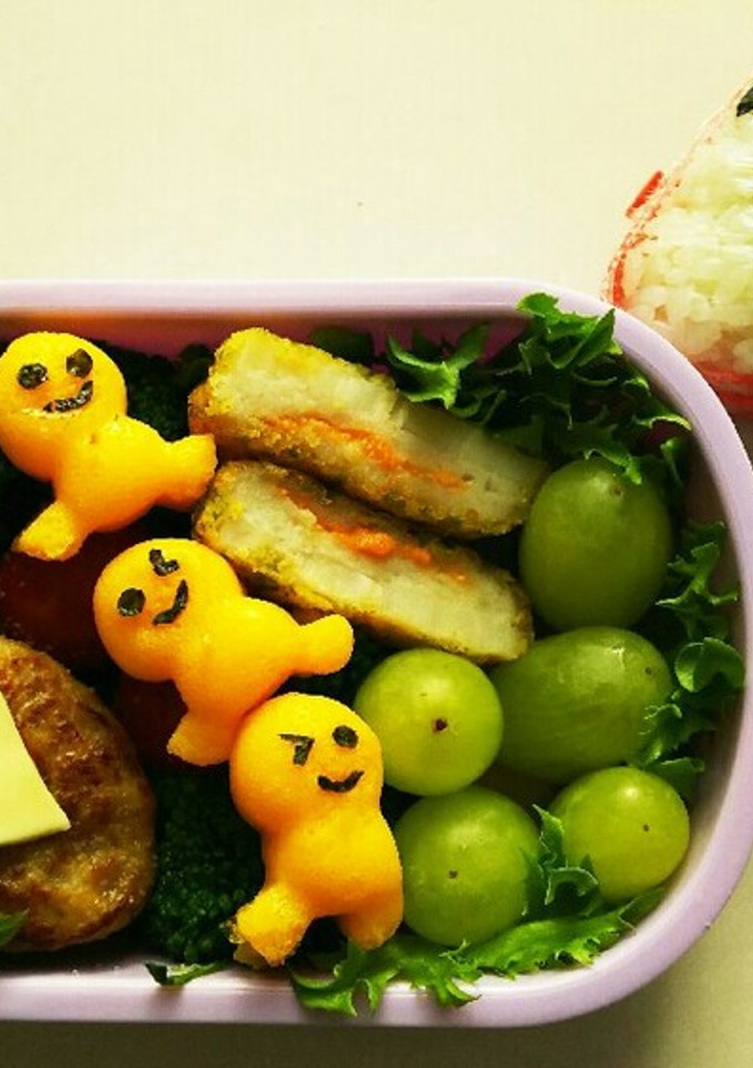 小学生お弁当 人形蒸し卵-レシピのメイン写真