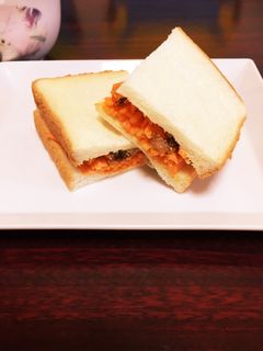 ❁無花果と人参と胡桃のサンドイッチ❁-レシピのメイン写真