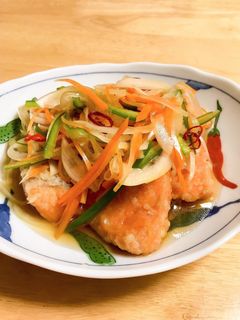 鮭の南蛮漬け-レシピのメイン写真