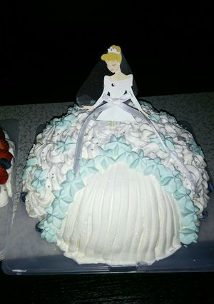シンデレラ ドレス ケーキ ☆-レシピのメイン写真