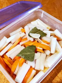 大根と人参のピクルス-レシピのメイン写真