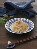 新玉ねぎと油揚げの煮物