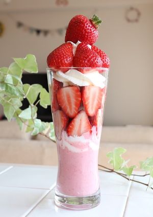 ストロベリーパフェ✨-レシピのメイン写真