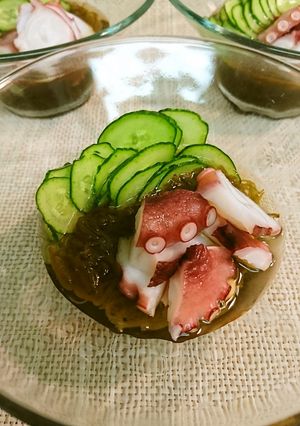 簡単もずく酢の酢の物-レシピのメイン写真
