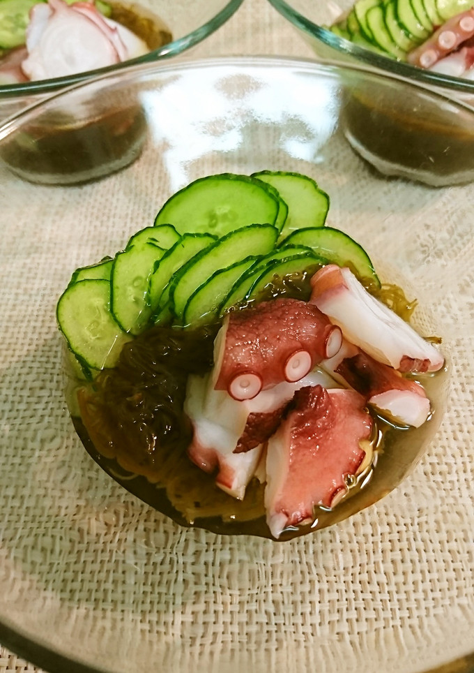 簡単もずく酢の酢の物-レシピのメイン写真