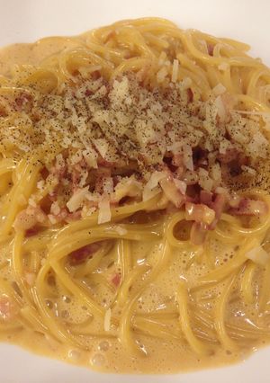 濃厚カルボナーラ-レシピのメイン写真