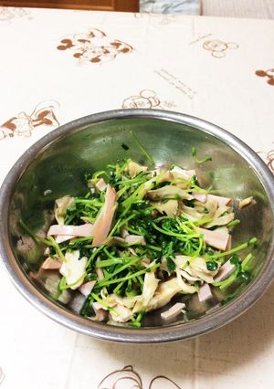 豆苗の和え物-レシピのメイン写真
