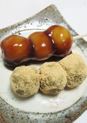 簡単！一気に2種類！豆腐入り手作り団子-レシピのメイン写真