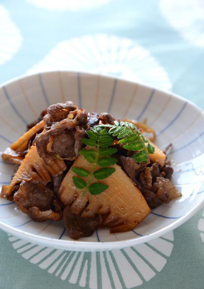 牛肉とたけのこの甘辛炒め-レシピのメイン写真