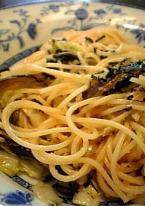 キャベツ入り明太子パスタ-レシピのメイン写真