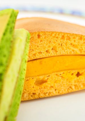 野菜たっぷりどら焼き(オレンジ)-レシピのメイン写真