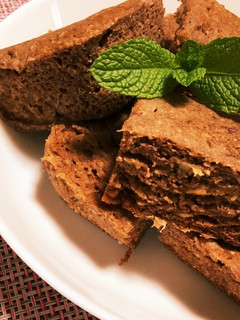 おからで作る♪ふわふわチョコバナナケーキ-レシピのメイン写真