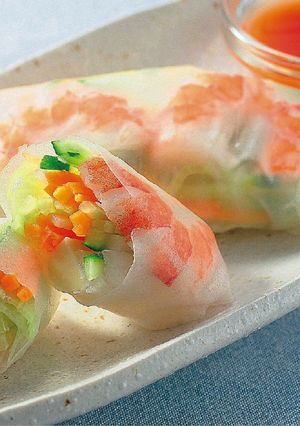 野菜たっぷり生春巻き-レシピのメイン写真