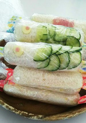 こどもの日☆こいのぼりロールサンドイッチ-レシピのメイン写真