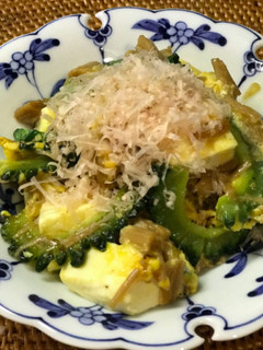 苦味抑え目!なめ茸入りゴーヤチャンプル-レシピのメイン写真