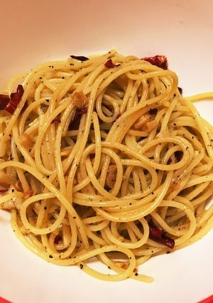 柚子胡椒のペペロンチーノ-レシピのメイン写真