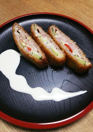 ミルフィーユ豚カツ☆ヨーグルトソースで-レシピのメイン写真