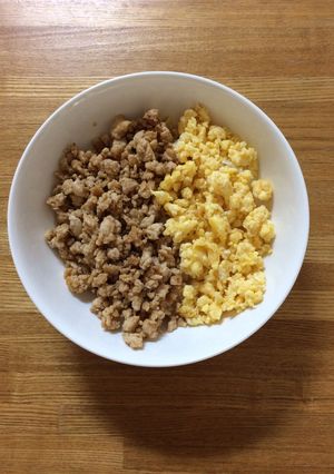そぼろごはん-レシピのメイン写真