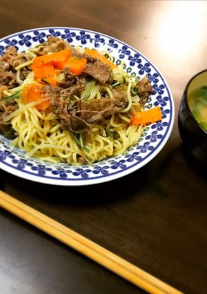 超絶簡単！牡蠣醤油で焼きそば！♡-レシピのメイン写真