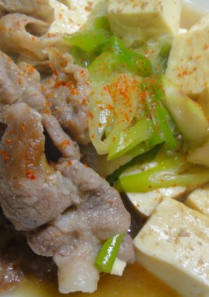 簡単に肉豆腐-レシピのメイン写真