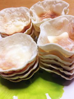 ★食べられるカップ★パーティーに最適♪-レシピのメイン写真