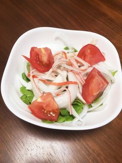 新玉ねぎの簡単サラダ-レシピのメイン写真