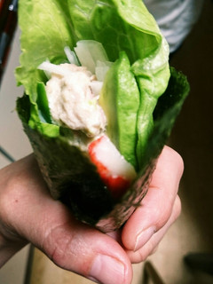 野菜たっぷりサラダ巻き♪-レシピのメイン写真