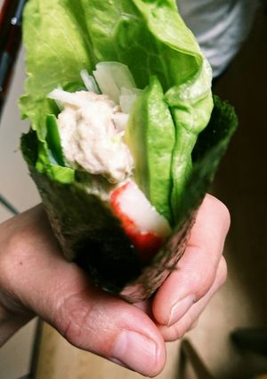 野菜たっぷりサラダ巻き♪-レシピのメイン写真