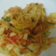 焼きそばdeアラビアータ