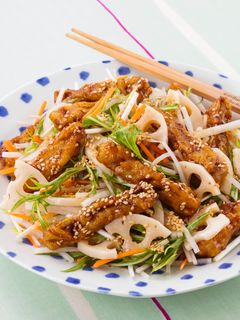 甘辛ごぼうと根菜の和風デリ風☆サラダ-レシピのメイン写真
