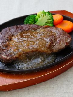 ビーフステーキ黒酢たまねぎソース-レシピのメイン写真