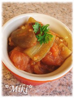 ナスとトマトの塩煮込み。-レシピのメイン写真