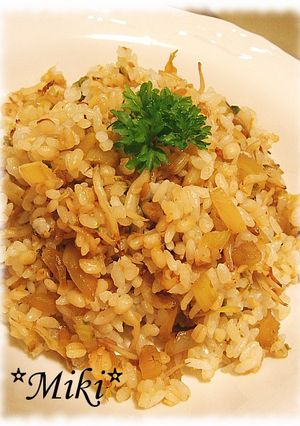 セロリとじゃこの柚子こしょご飯。-レシピのメイン写真