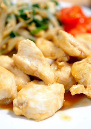 ご飯に合う♡鶏胸肉の味噌にんにく焼き-レシピのメイン写真