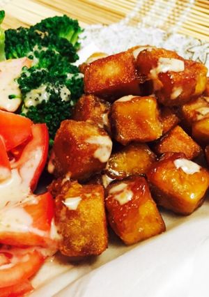 節約レシピ☆高野豆腐の唐揚げ-レシピのメイン写真